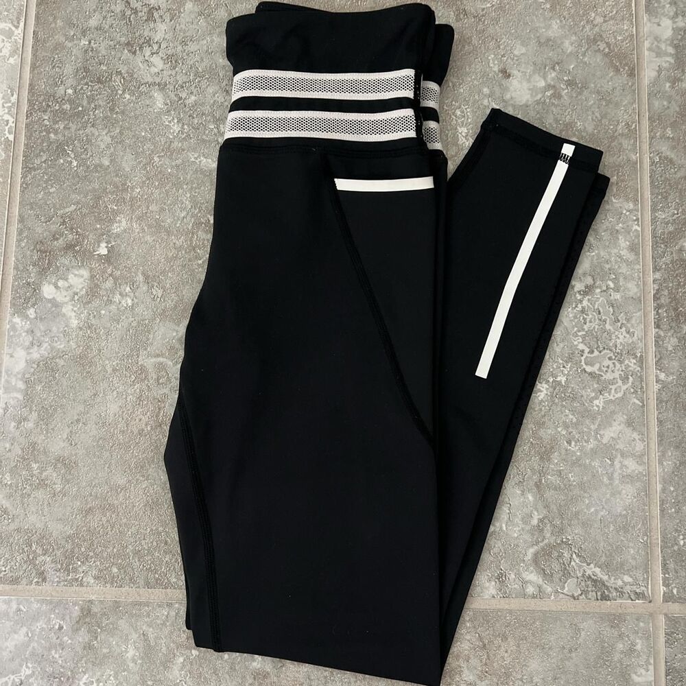 Lilybod Women's Black and White Leggings